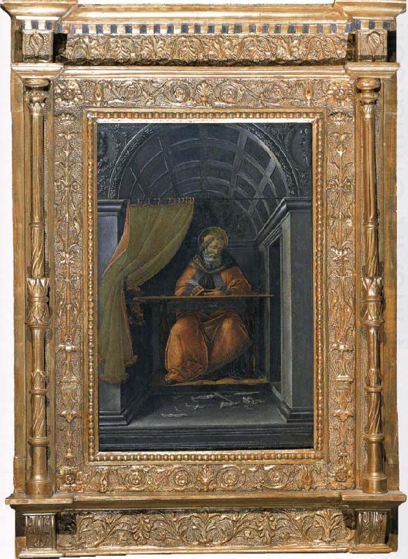 Sandro Botticelli St. Augustine in the study china oil painting image